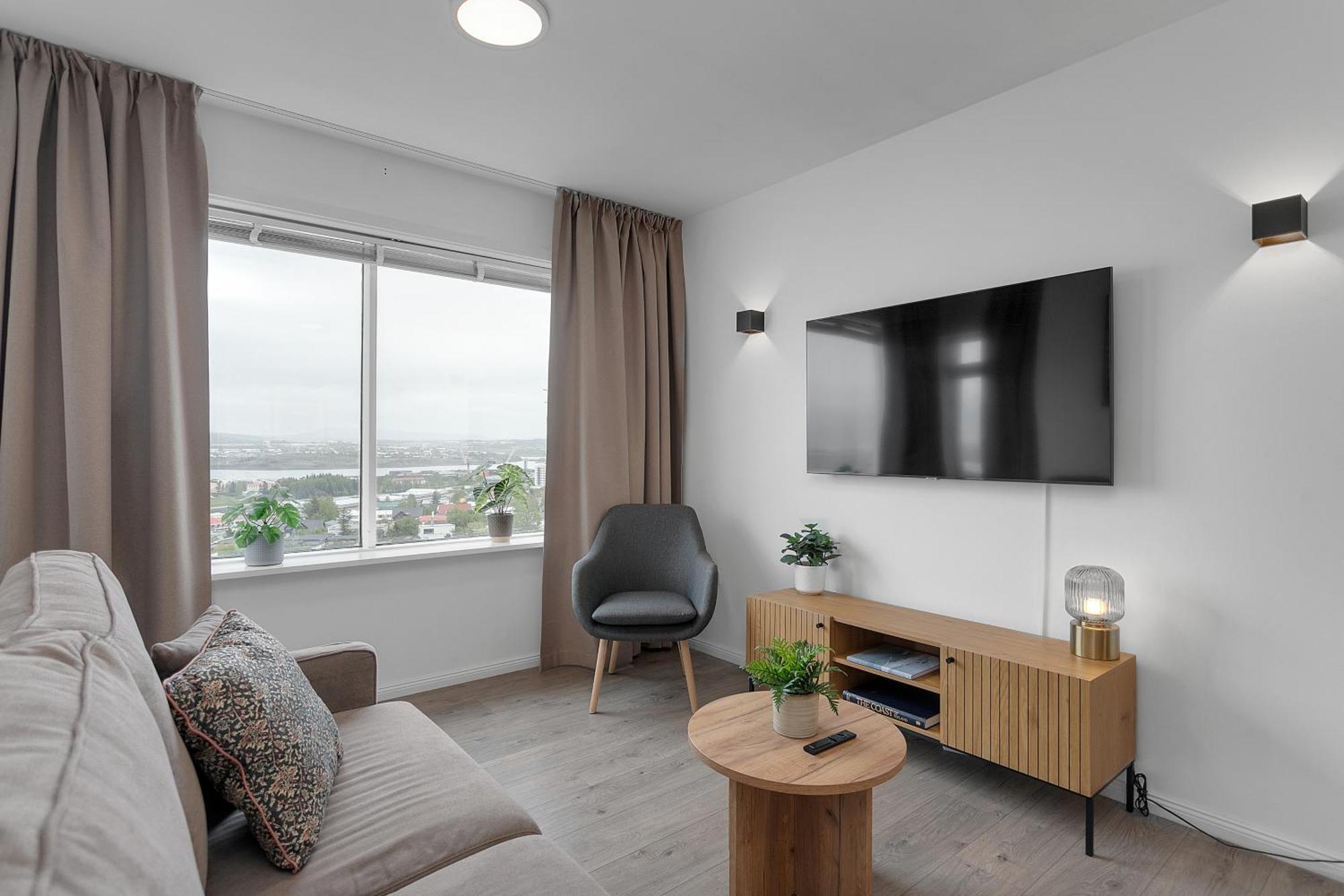 Lovely 1 Bedroom Apartment - Perfect Panorama View Reiquiavique Exterior foto